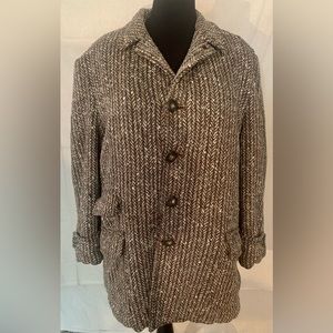 Vintage tweed coat